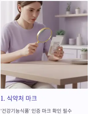 식약처 마크