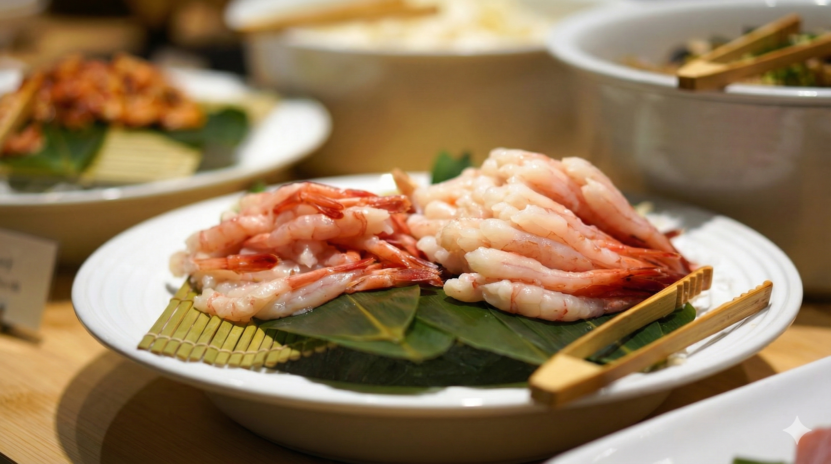 신라호텔 더 파크뷰 단새우 아마에비 스시