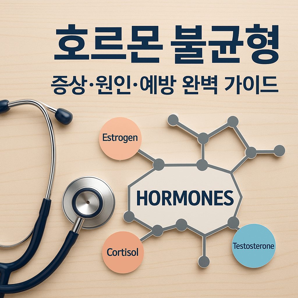 호르몬 불균형 증상과 원인, 그리고 회복 방법 총정리