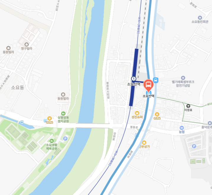 공항버스 노선도