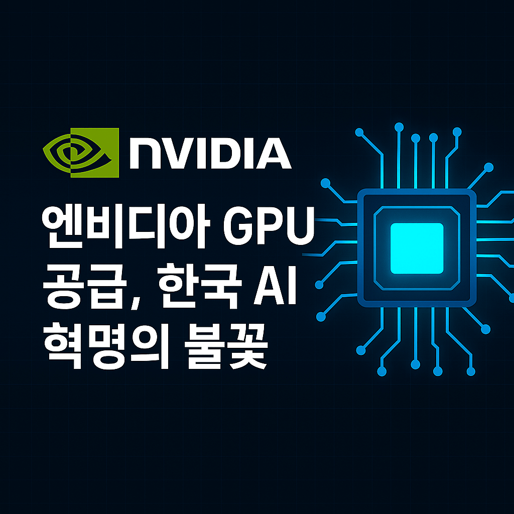 엔비디아 한국에 GPU공급