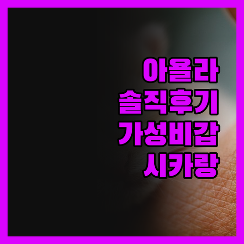 아욜라 리포 시카랑 호텔, 솔직 후기
