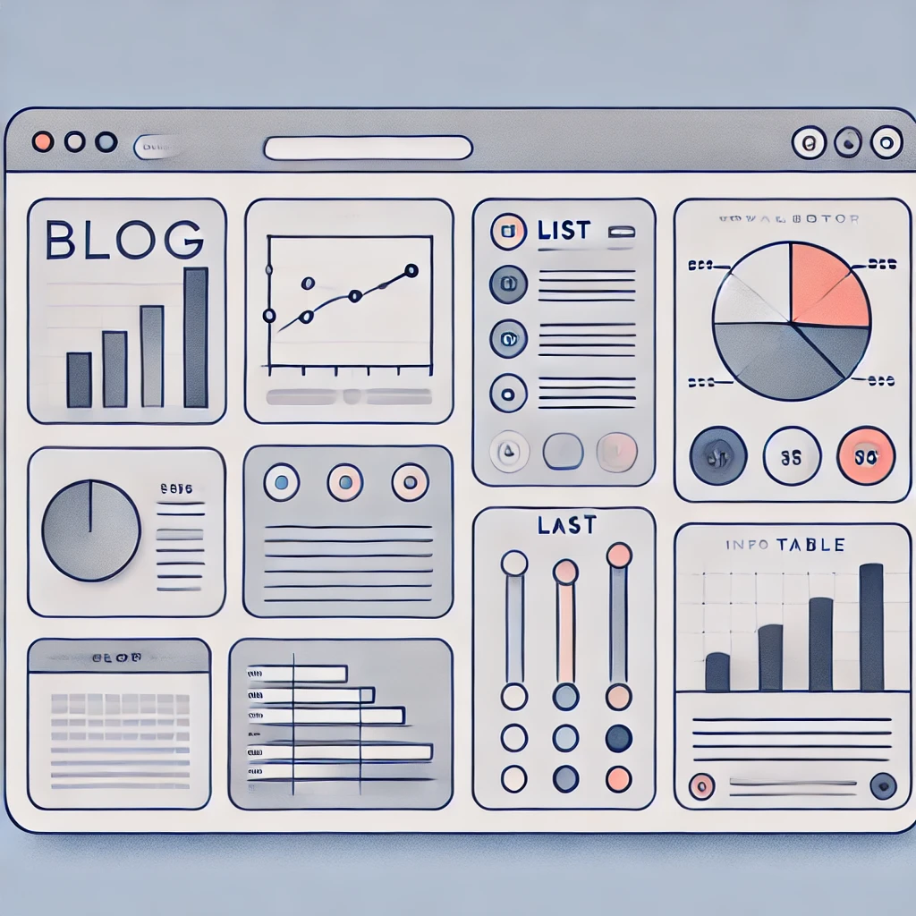 품질을 높이는 시각적 구성 요소