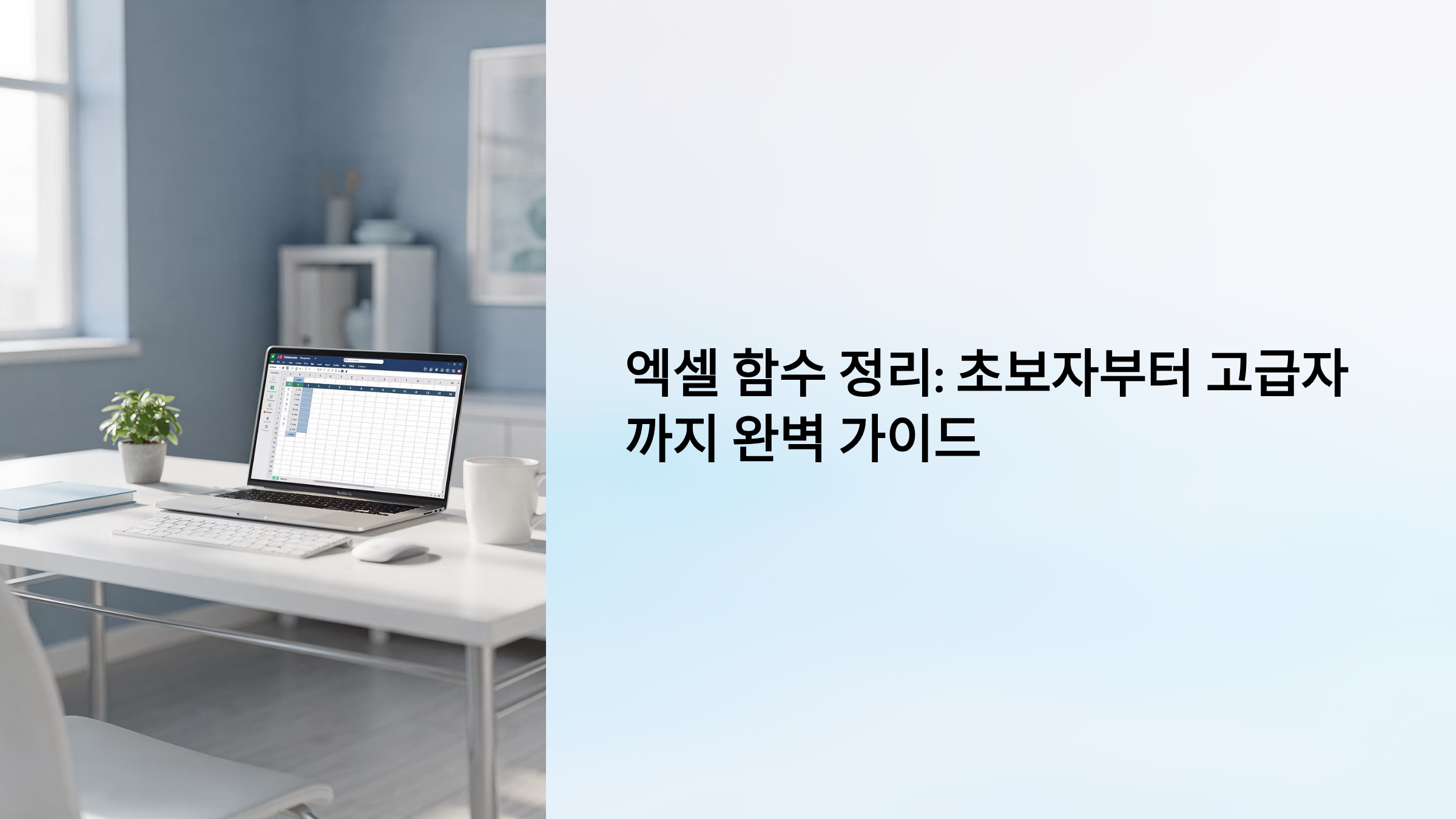 엑셀 함수 정리 가이드