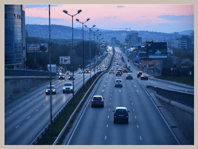 경부고속도로 버스전용차로 운영 시간과 구간 벌점·과태료