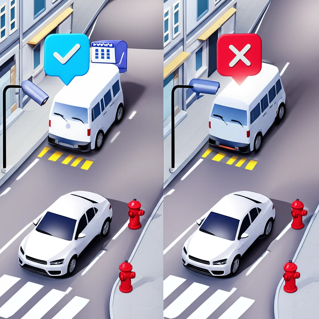 광양시 주정차 단속 알림 문자 서비스..