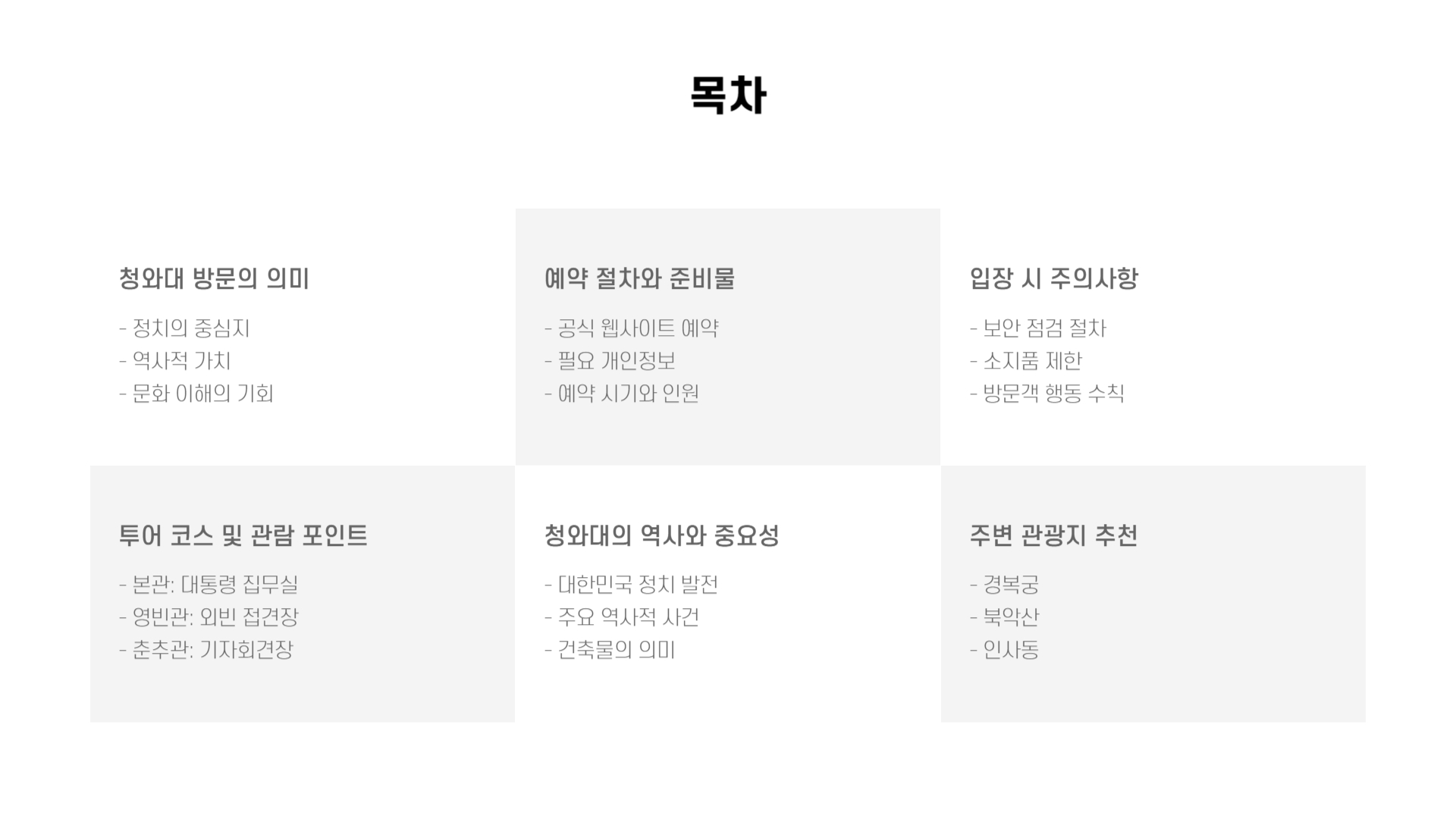 청와대 관람 예약부터 투어까지 완벽 가이드