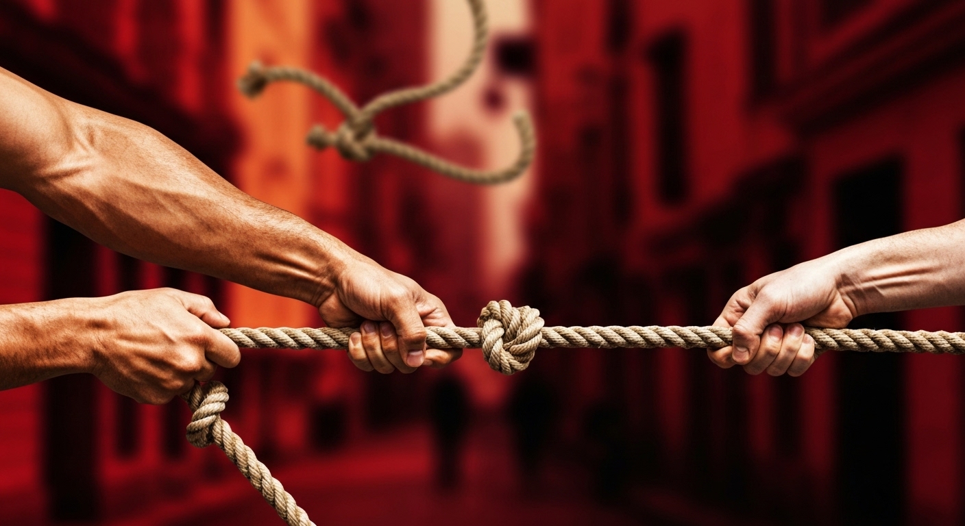 팽팽한 한미 관세 협상 관련 이미지