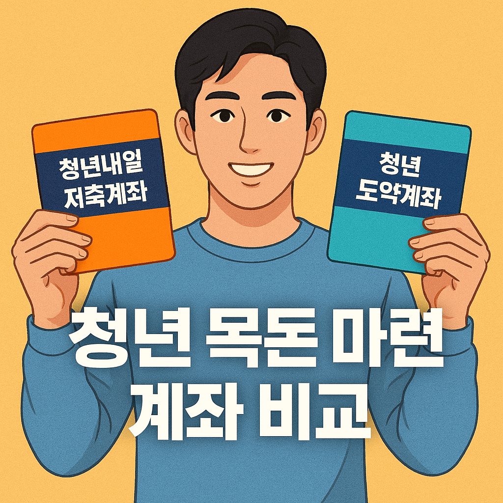 청년 목돈 마련 계좌 비교