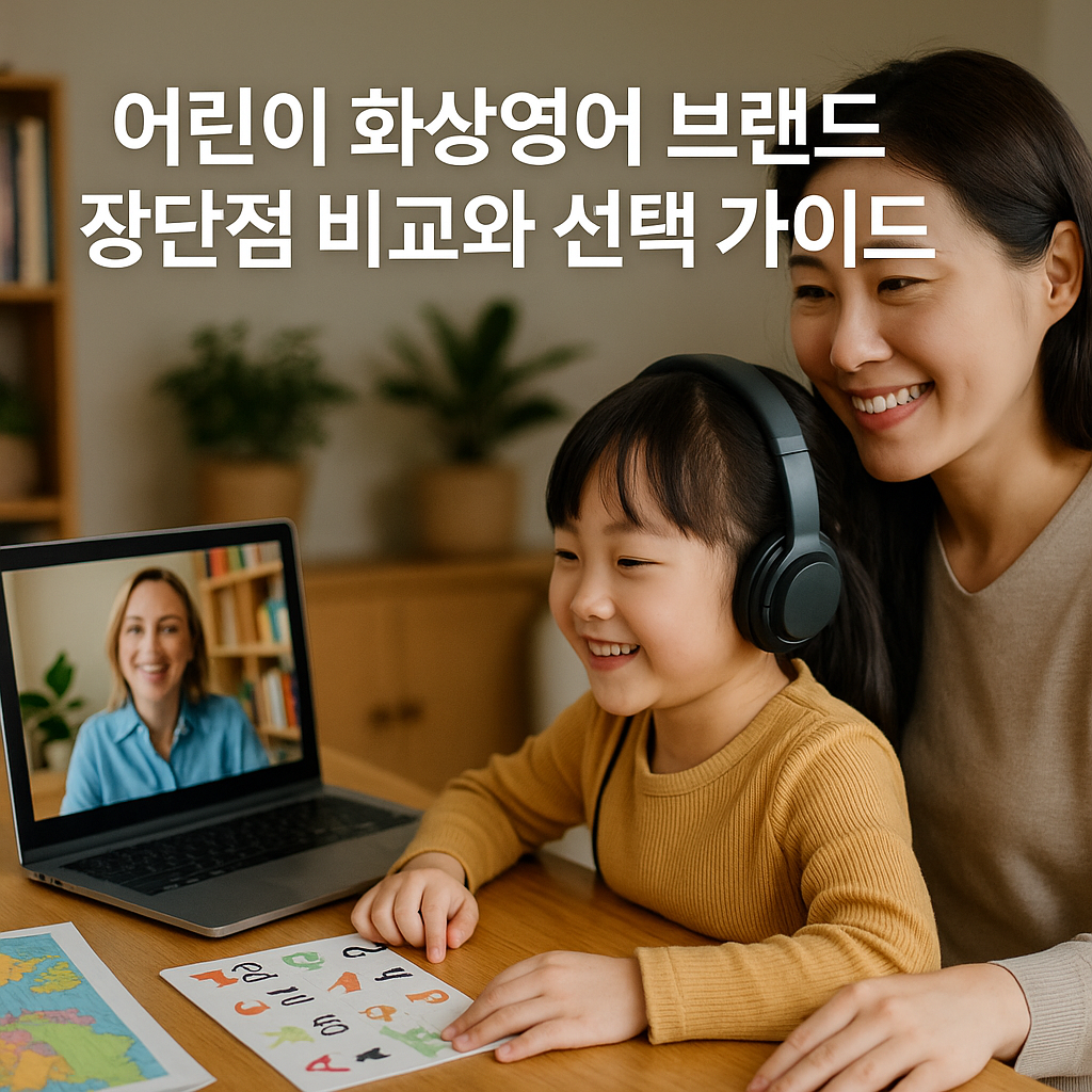 어린이 화상영어 브랜드 장단점 비교와 선택 가이드