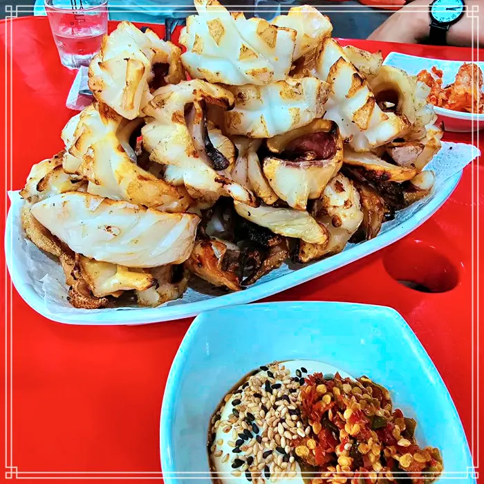 황학동, 신당 중앙시장 맛집 갑오징어구이, 민어찜, 서대조림