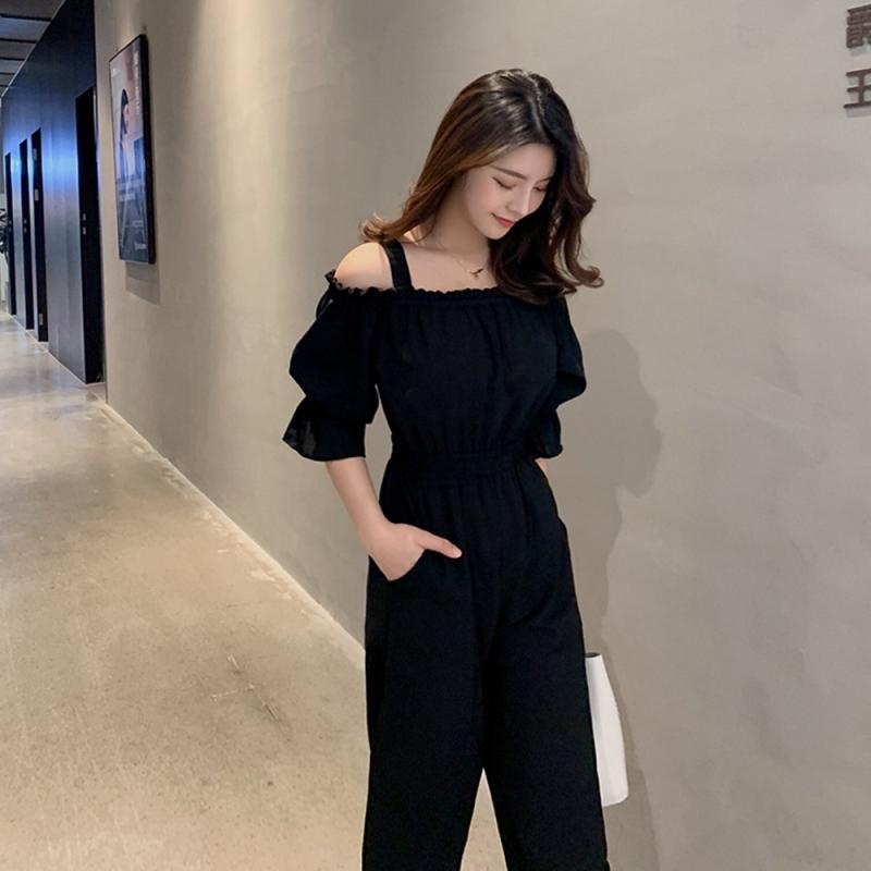 여성 점프수트 성유리 여름 멜빵바지 114413