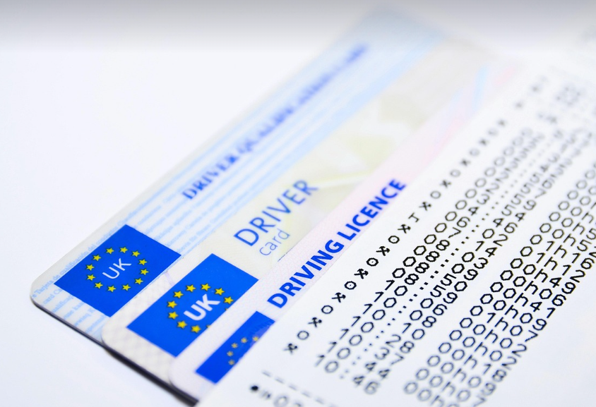 면허증의 모습