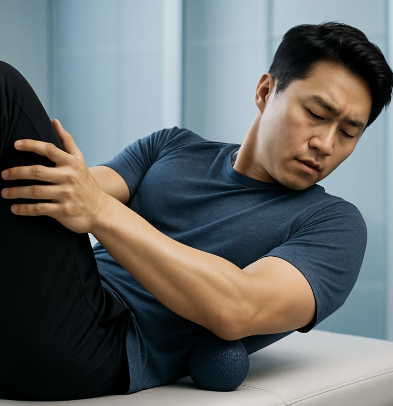 핵심 지점 공략&amp;#44; 마사지볼의 정밀 타격