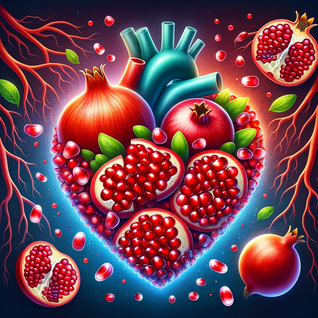 심혈관 건강과 혈압을 조절하는 효과가 있는 석류