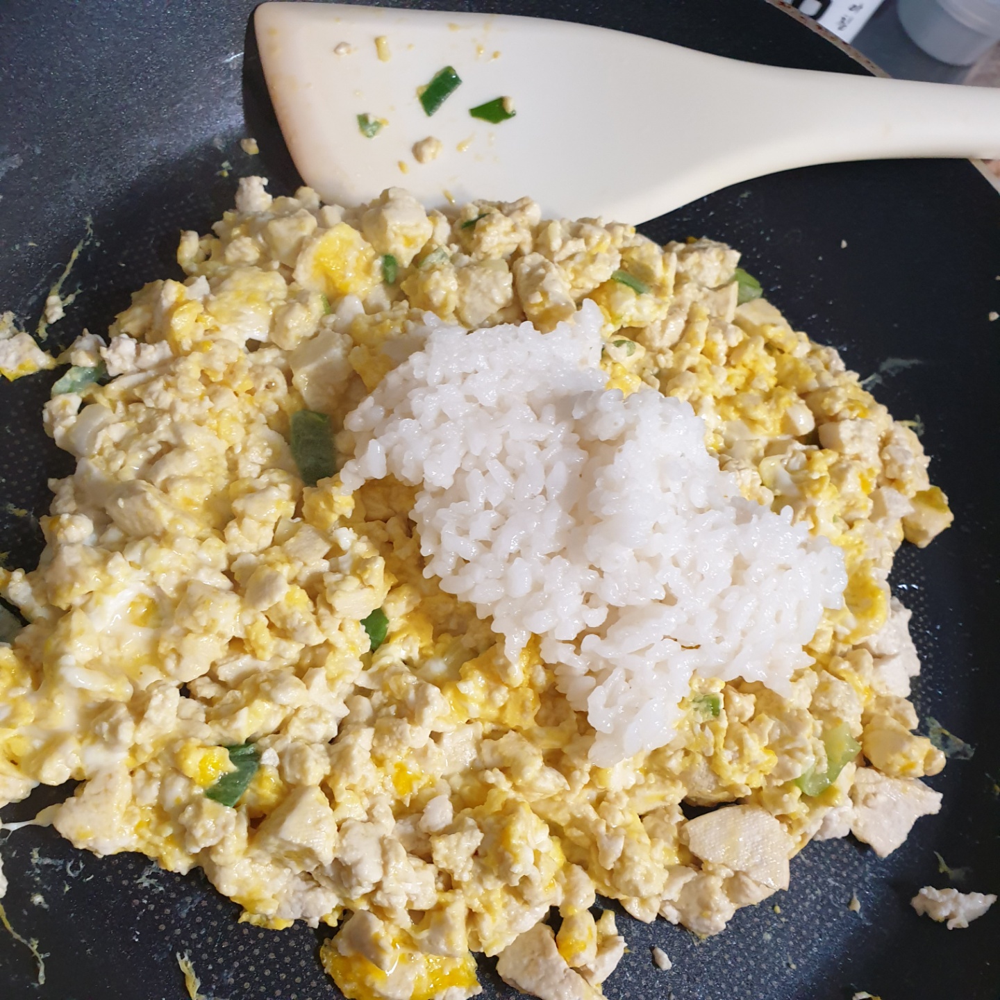 두부계란볶음밥