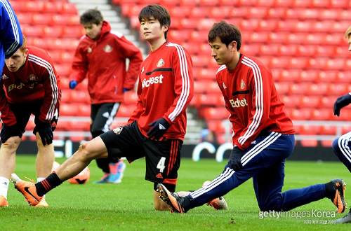 알트태그-선덜랜드에서 활약한 지동원과 기성용 선수