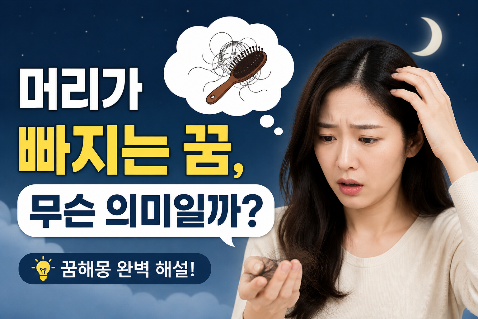 머리 빠지는 꿈 섬네일