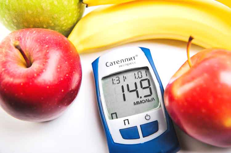 바나나-사과-당뇨측정기