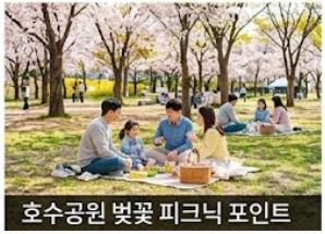 일산 벚꽃