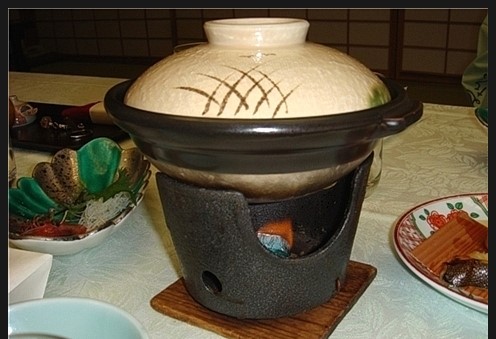 일본 료칸 음식 사진