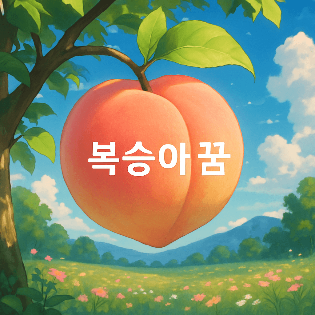 복숭아 꿈 해몽