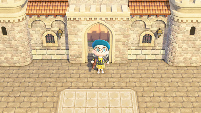 동물의 숲 유럽풍 성 만들기