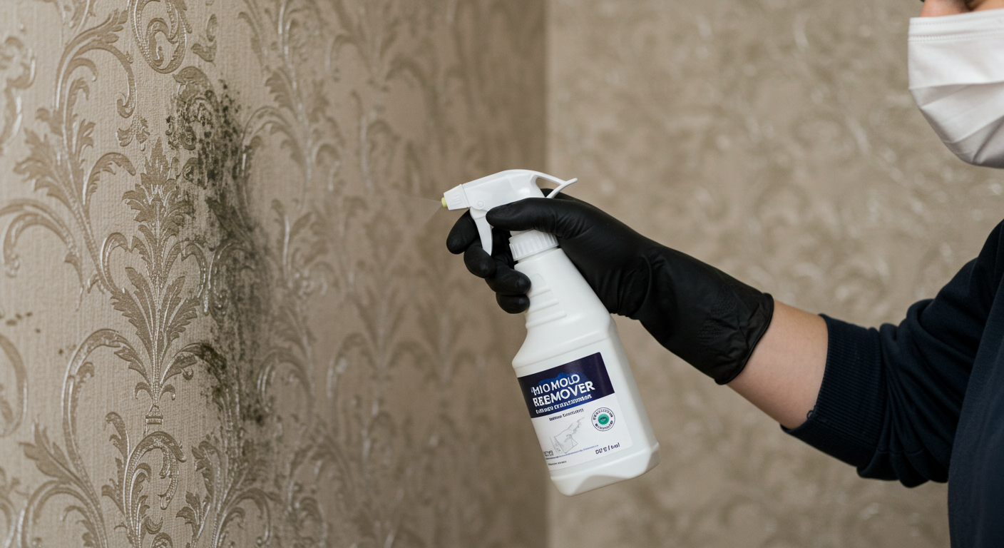 벽지 곰팡이 제거법