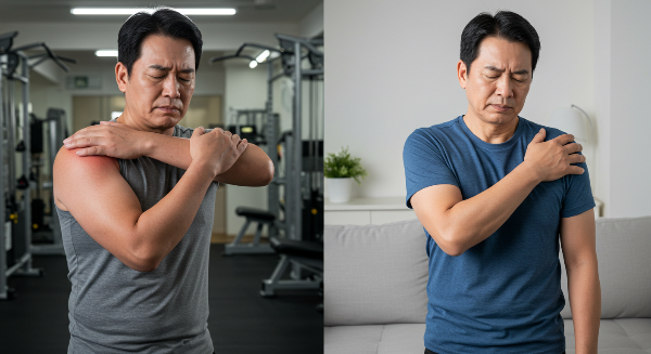 50대 남성의 어깨 통증