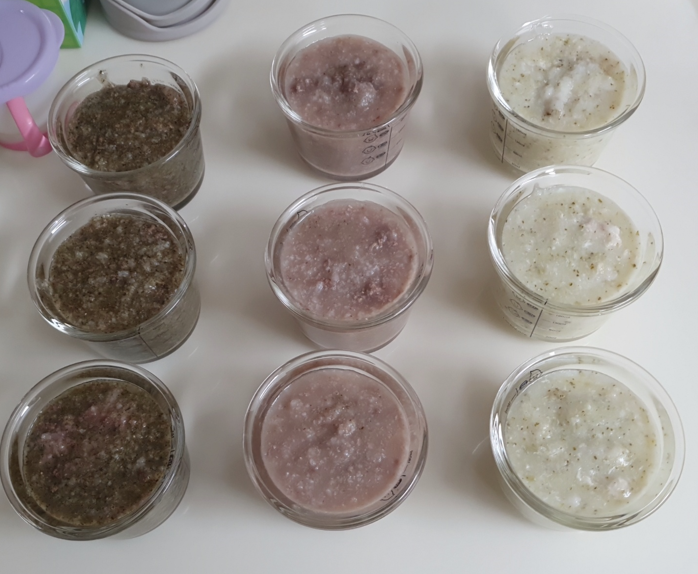 락앤락 바로한끼 이유식 용기 이유식 담기