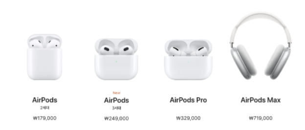 에어팟3세대 중간급 업그레이드