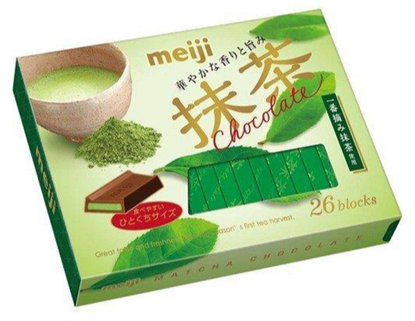 메이지 말차 초콜릿 박스 26개입