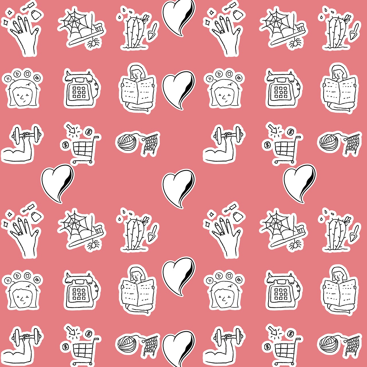 스티커 교환이 만들어낸 우정의 추억