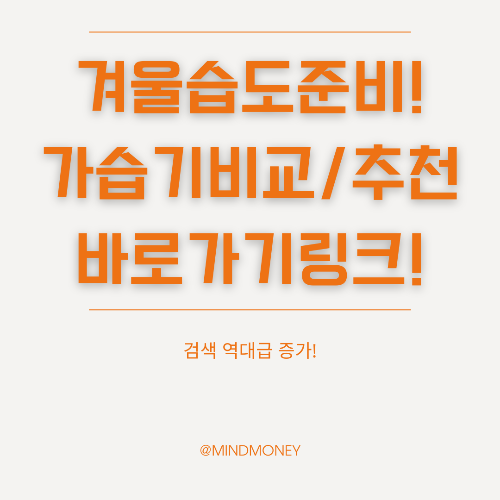 건강한 실내 공기를 위한 가습기 추천