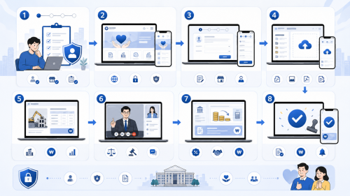 단계별 프로세스 흐름도