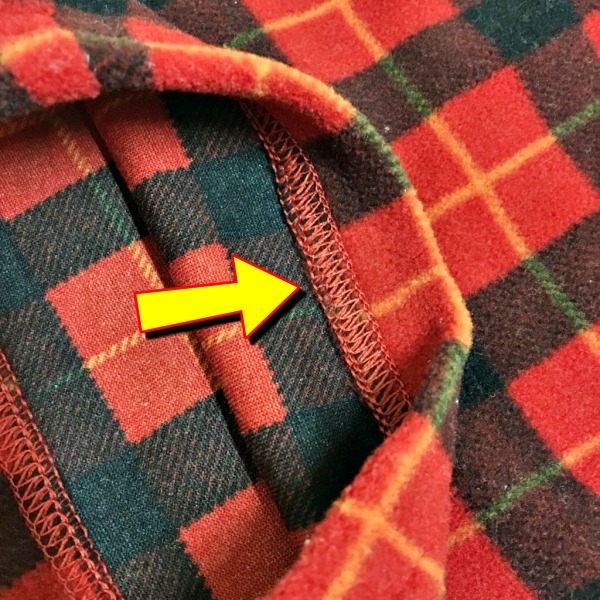 홈웨어 바지 밑단 길이 짧게 줄이는법