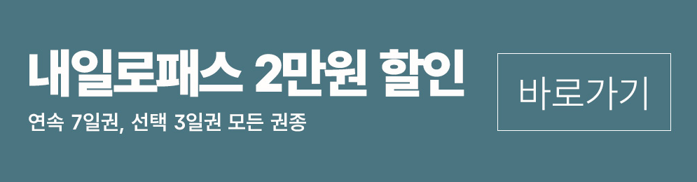 내일로패스 2만원 할인
