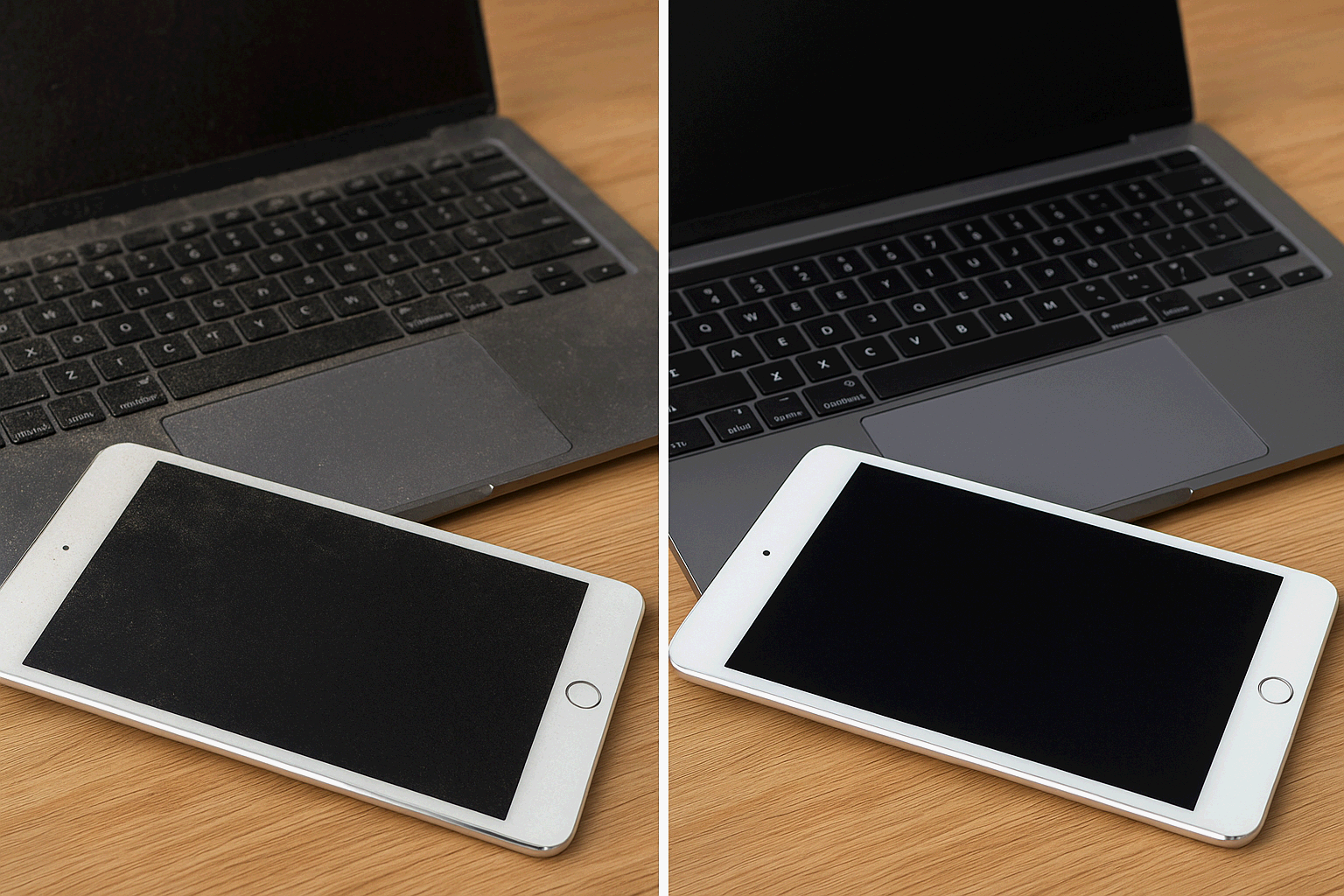 노트북과 태블릿PC 청결관리로 생활 위생 지키기