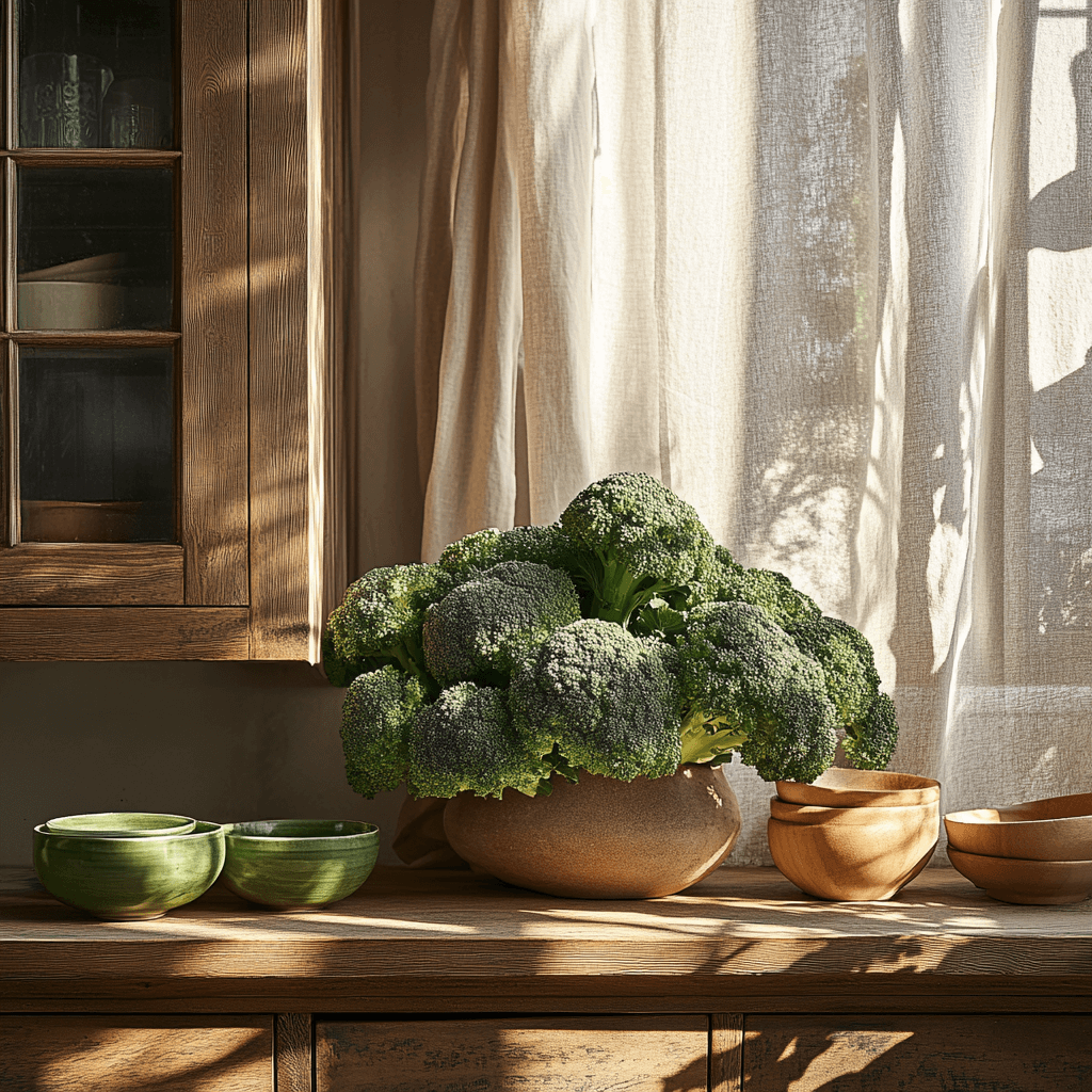 브로콜리-냉동보관