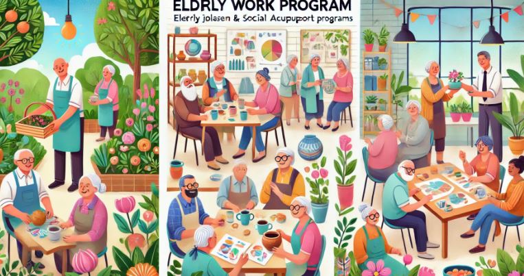 노인일자리 지원사업 노인일자리 모집공고