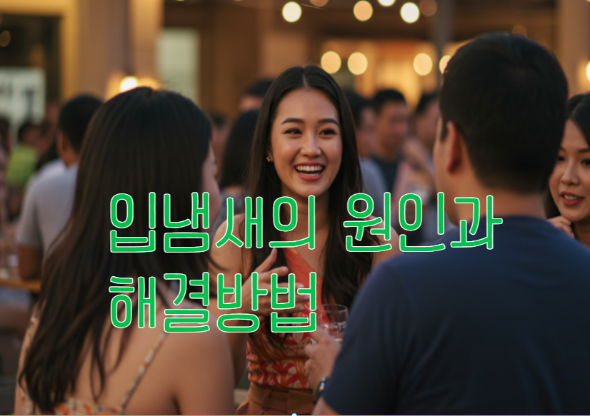 입냄새의 원인과 해결방법 관련사진