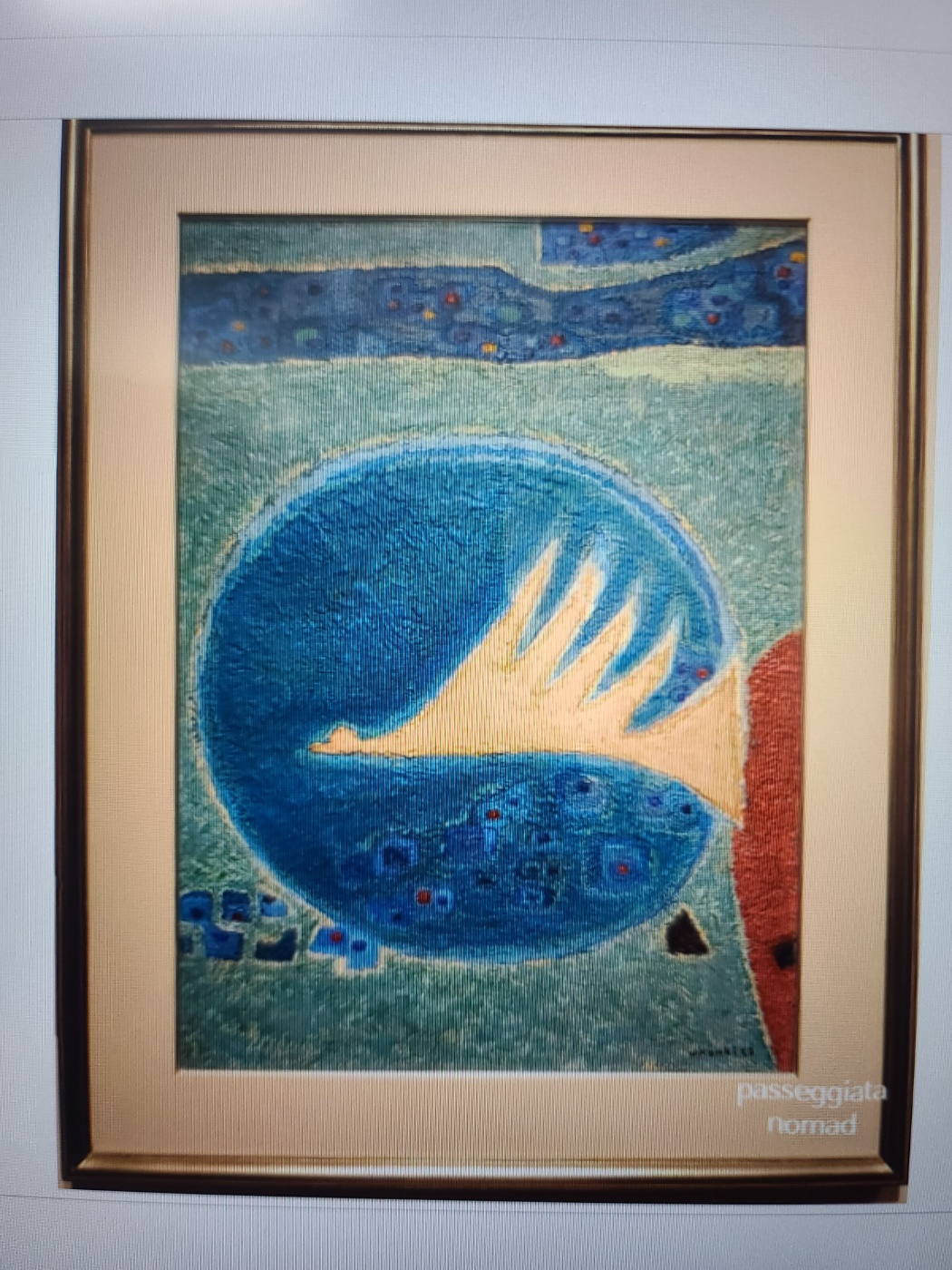 김환기의 학의 노래 그림