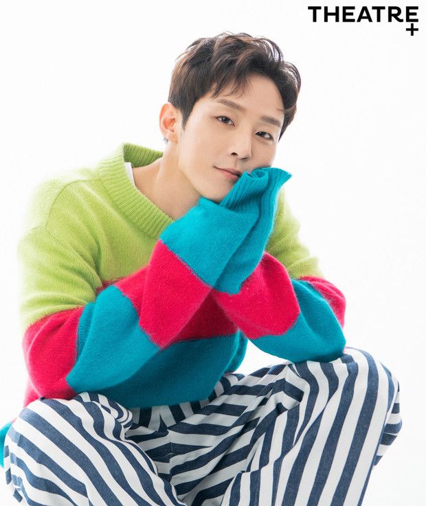 이충주 화보 모습