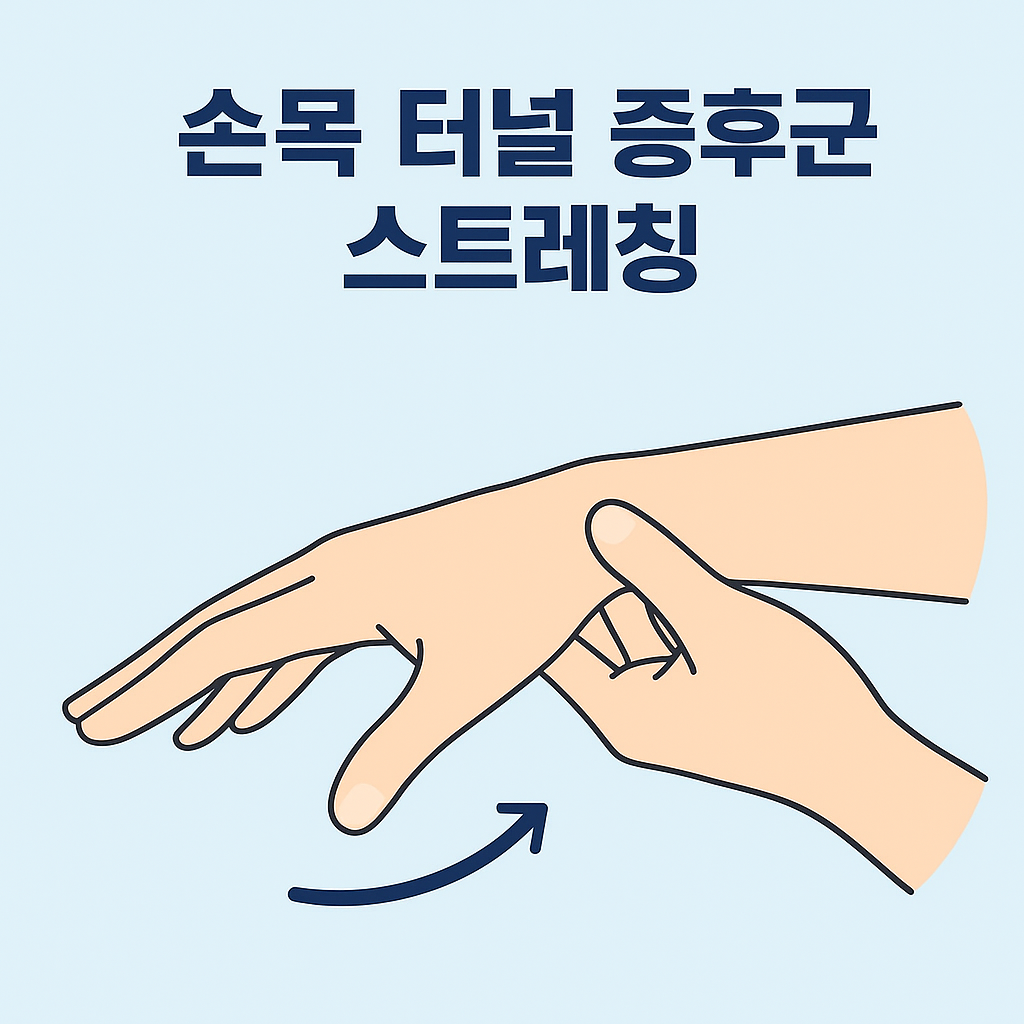 손목 터널 증후군 스트레칭