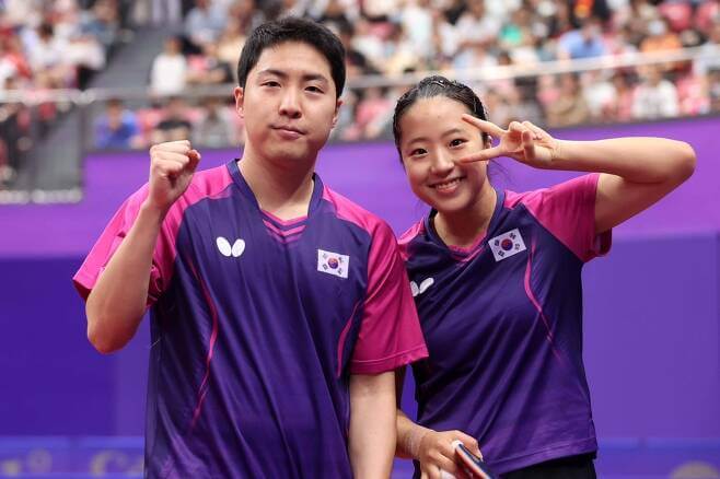 탁구 남북전 승리