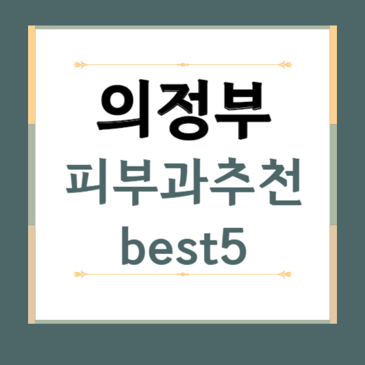 경기도 의정부시 피부과 추천 BEST5 ❘ 전문의, 필러, 보톡스, 기미, 여드름, 후기 ❘ 잘하는곳