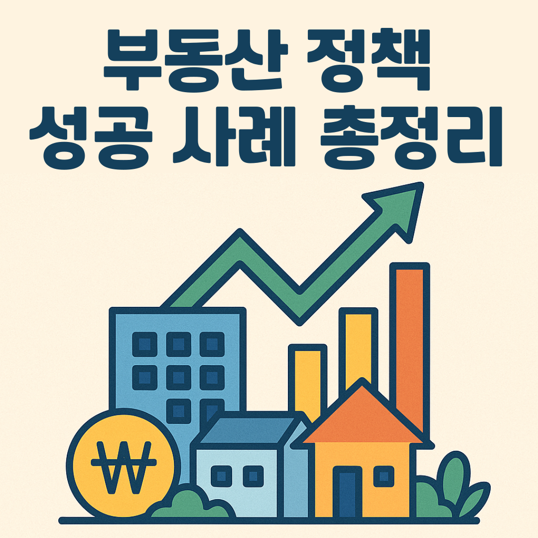 부동산정책-성공사례-총정리