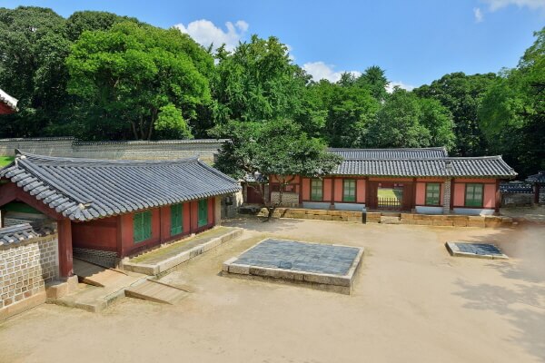 종묘 전사청 찬막단과 성생위