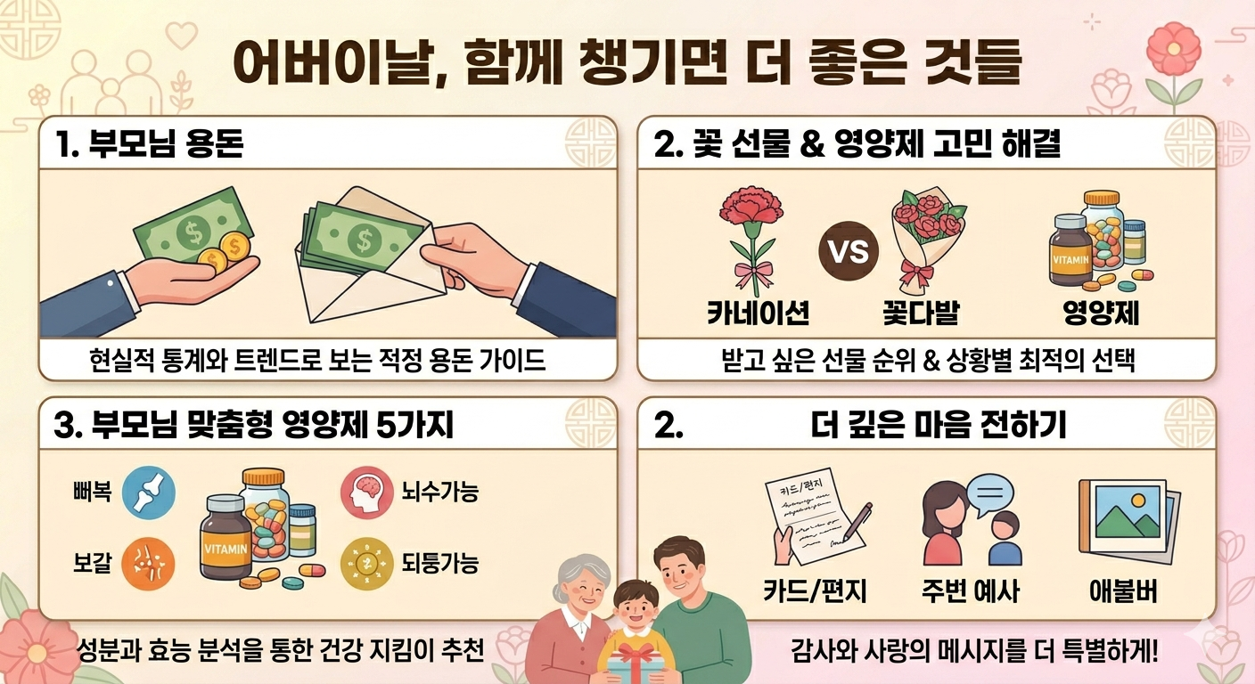 예약은 늦어도 일주일 전 &mdash; 어버이날 외식 실전 가이드