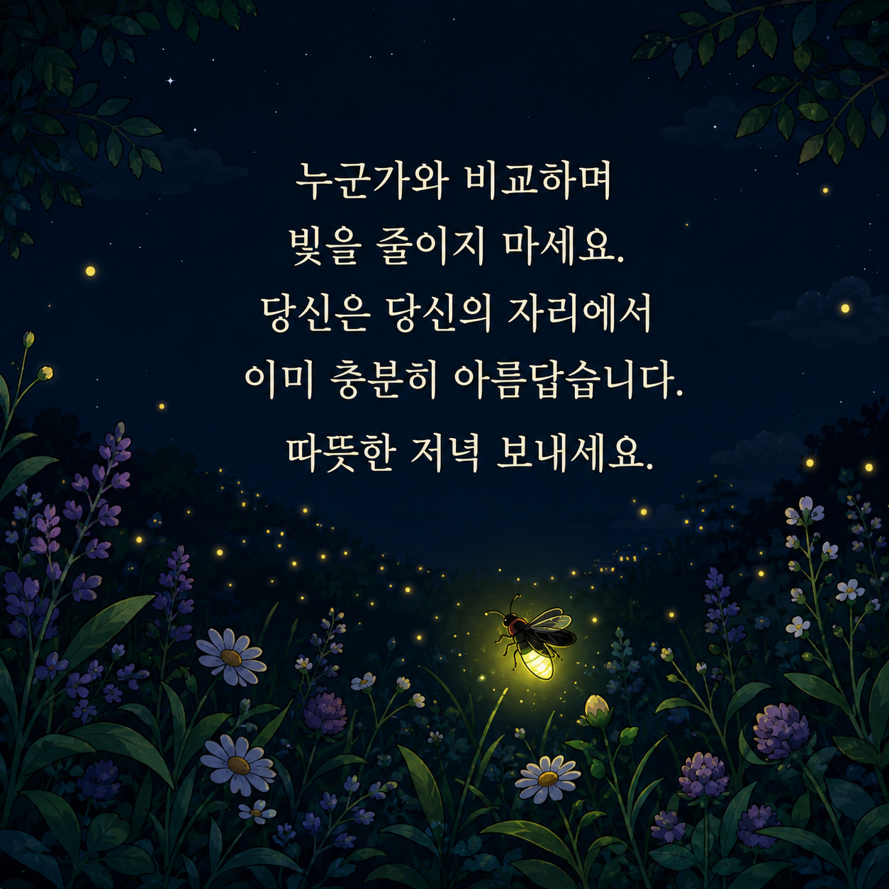 저녁 인사말 문구 이미지 글귀 모음